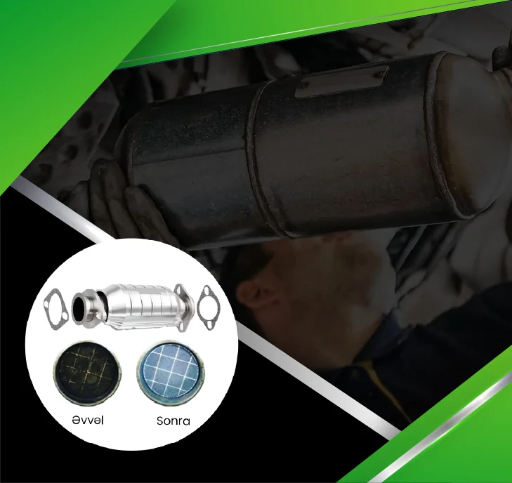  Avtomobillərdə katolizator və DPF filterlerinin yuyulması